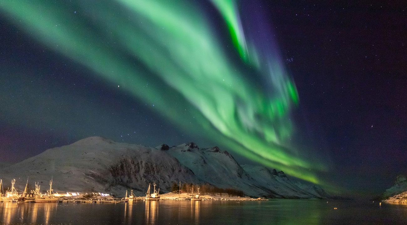 Tromso Polarlichter: Die Stadt ist eine gute Basis für Nordlicht-Safaris